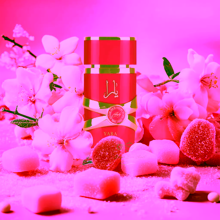 Store_01jr8z9ezh7pphtw0a28cgtpdt_assets_1744714554561-lattafa-yara-candy-perfume-bottle-photograph-against-pink-background
